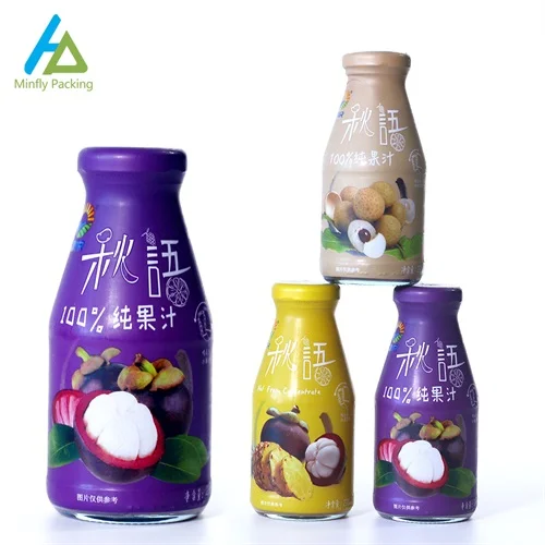 Custom Shrink sleeve labels for Juice