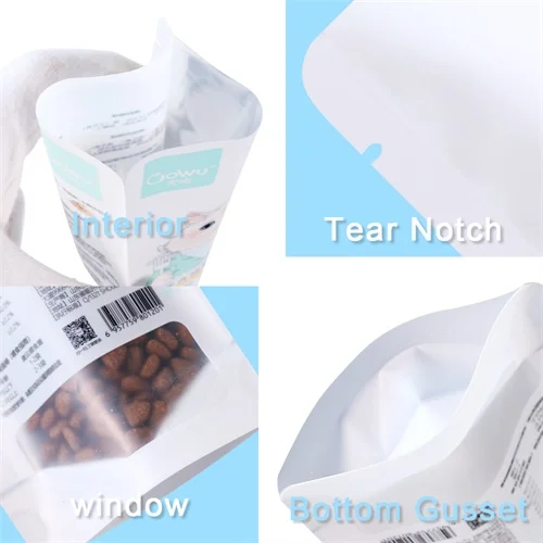 Custom Pet Food Bag Dog Treat Pouch