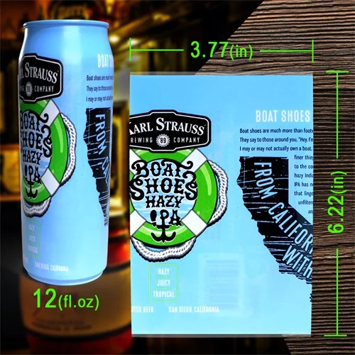 Custom Shrink sleeve labels for beer