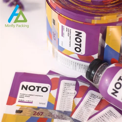 Custom Shrink sleeve labels for Juice