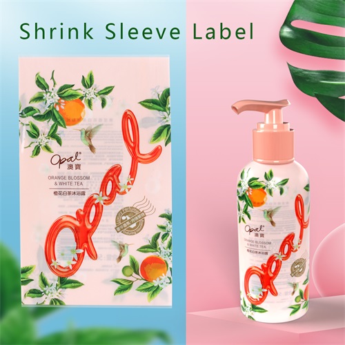 Shrink Sleeve Labels for plastic bottle
