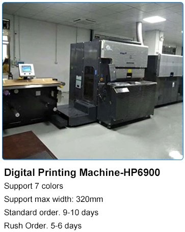 Shrink Sleeve Label Printing Digital Printing