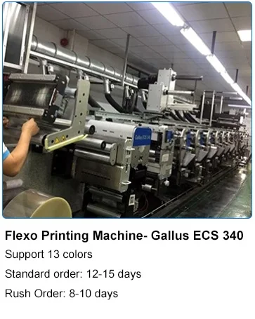 Tamper Evident Shrink Wrap Printing Flexo Printing