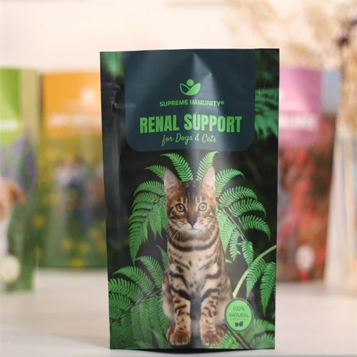 1-2- Custom Pet Food Bag Cat Treat Pouch