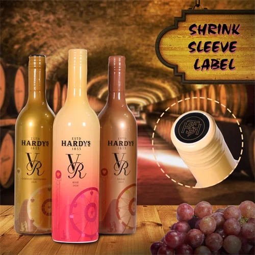 Tamper Evident Shrink Bands for Wine