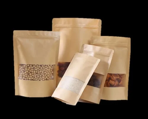 Windowed Kraft Paper Bag-Honest