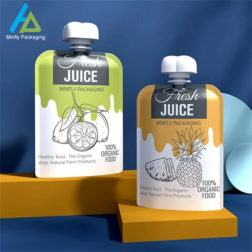 Custom Spout Pouch Honest Design for Drinks